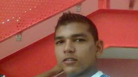 El exsoldado colombiano fallecido en una imagen de Facebook.