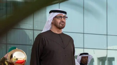 El jeque Mohamed Bin Zayed Al Nahyan, presidente de EAU. (WAM)