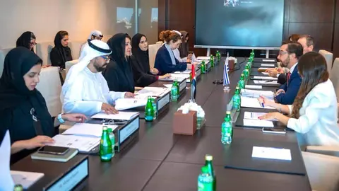 Primera Reunión del Mecanismo de Consultas Políticas entre Cancillerías de Uruguay y Emiratos Árabes Unidos.”