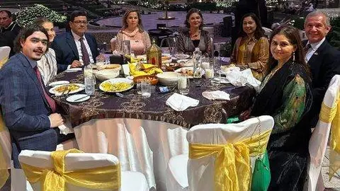 Un momento del Iftar en Expo City Dubai. (Cedida)