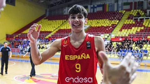 La promesa del baloncesto español, Andy Huelves. (Fuente externa)