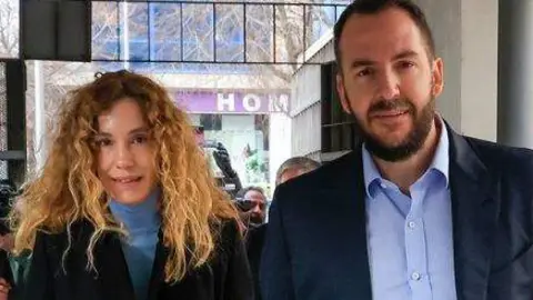 Borja Thyssen y Blanca Cuesta en una imagen de X.