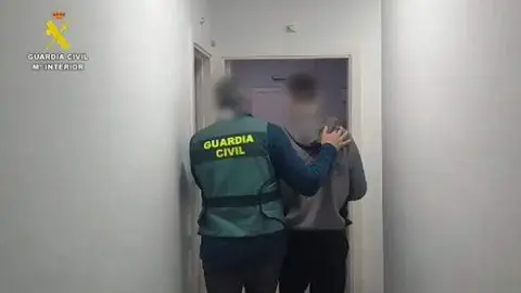 Una imagen difundida por la Guardia Civil española.