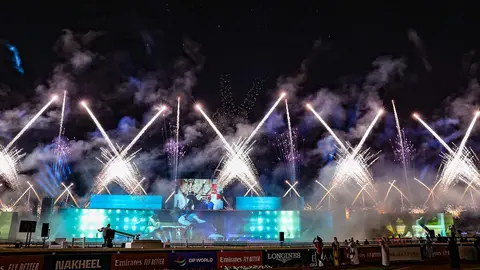 Una imagen de una edición de la Dubai World Cup. (WAM)