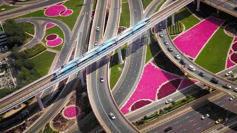 El Metro de Dubai. (WAM)