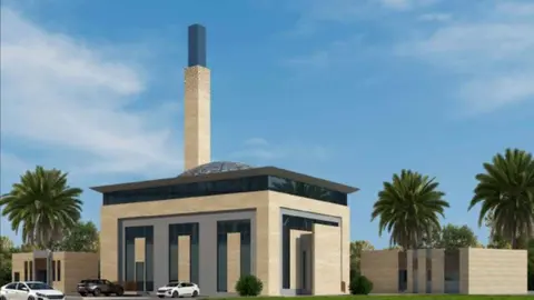 (La Mezquita planeada. Imagen Suministrada)