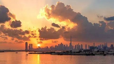 Un atardecer en Dubai. (VisitDubai)