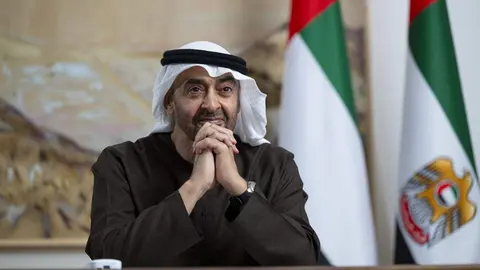 Una imagen del presidente de EAU. (WAM)