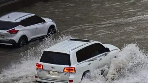 Una imagen difundida por la Policía de Dubai.