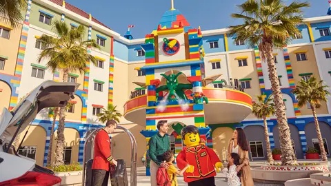 Hotel Legoland en Dubai. (Dubai Parks and Resorts)