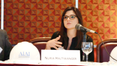 La consejera delegada de Iridium, Nuria Haltiwanger. (Fuente externa)