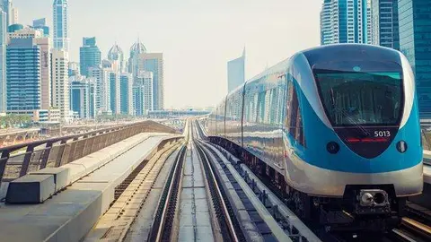 Una imagen del Metro de Dubai. (RTA)