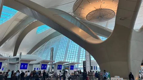 Aeropuerto Internacional Zayed en Abu Dhabi. (EL CORREO)