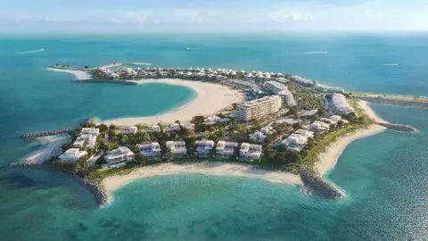 Sha residences en la isla AlJurf en la frontera entre Abu Dhabi y Dubai. (X)