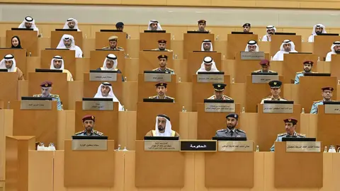 En la imagen de WAM, reunión del Consejo Nacional Federal (NFC)