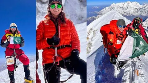 La alpinista residente en Dubai Naila Kiani. (Fuente externa)