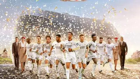 Felicitación de la aerolínea de Dubai a los campeones. (Emirates)