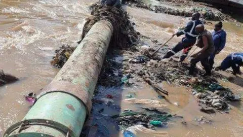 Una imagen de X de Kenia tras las inundaciones.