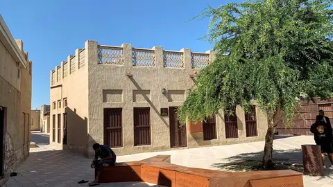 El distrito patrimonial de Al Shindagha en Dubai. (EL CORREO)