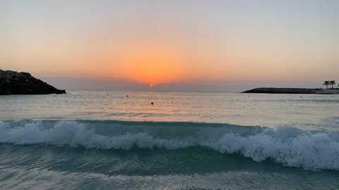 A modo ilustrativo, una playa en el emirato de RAK. (EL CORREO)