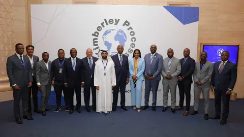 Representantes en Dubai del Proceso Kimberley. (WAM)