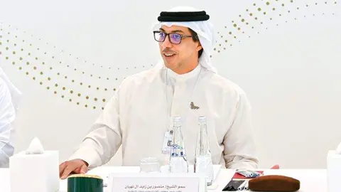 El jeque Manosour bin Zayed. (WAM)