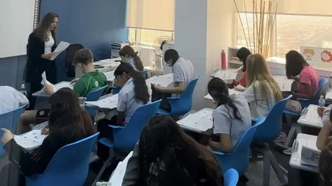 Examen DELE en Dubai. (Cedida)