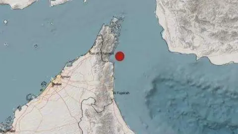 Epicentro de los terremotos. (Fuente externa)