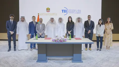 Una imagen los responsables de la iniciativa. (WAM)