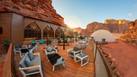 Wadi Rum luxury camp, Jordan 