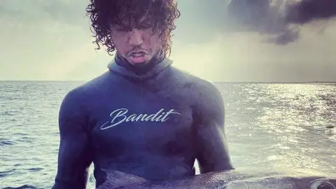 El buceador en una imagen de su perfil de Instagram.