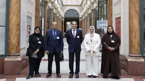 Organizadores del Seminario de Estudios Árabes. (WAM)
