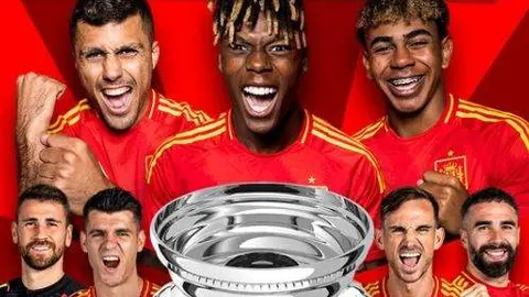 España se alzó con la Eurocopa 2024. (X)