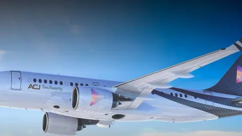 El jet privado listo para alquilar. (Web de Five resorts)