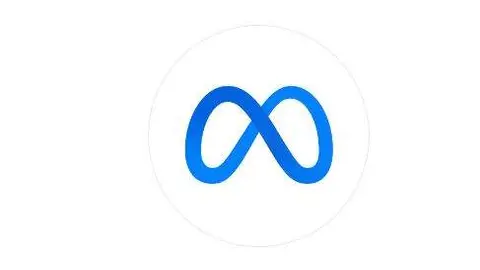 Logo de Meta, propietario de Instagram.