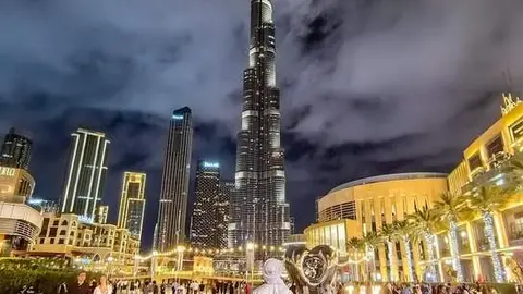 Una imagen del Burj Khalifa en Dubai. (VisitDubai)