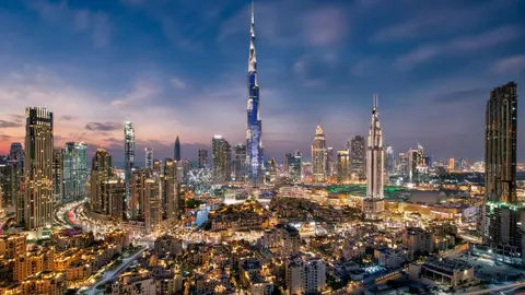 Un imagen del centro de Dubai. (WAM)