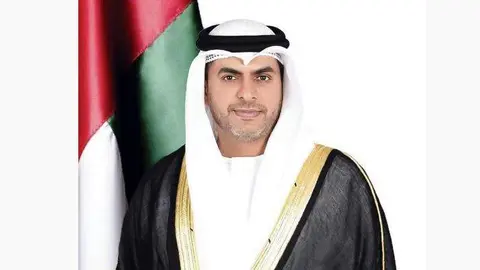 El ministro de Justicia de EAU, Abdullah bin Sultan bin Awad Al Nuaimi. (WAM)