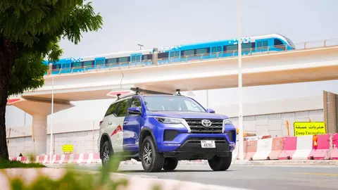 Vehículo de inspección inteligente en Dubai. (WAM)