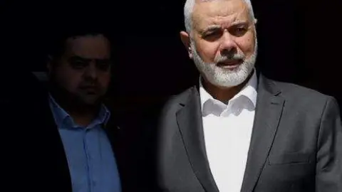 Una imagen del líder de Hamás. (Fuente externa)