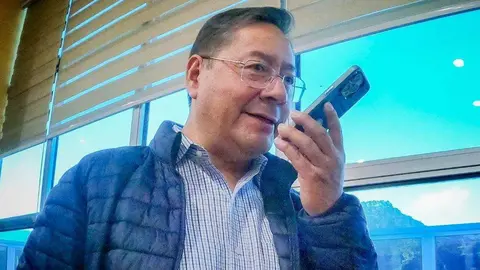 El presidente de Bolivia. (X)