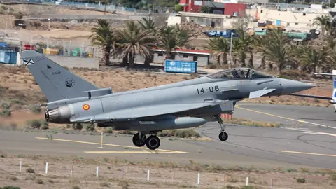 Eurofighter de las Fuerzas Aéreas españolas. (Fuente externa)