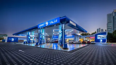 Una gasolinera de Adnoc. (WAM)