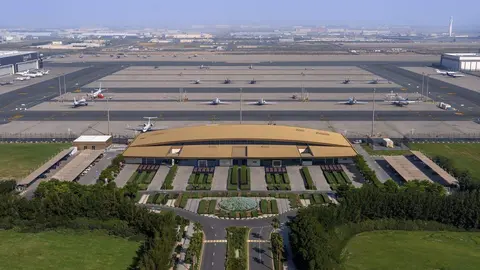 Aeropuerto DWC en el sur de Dubai. (WAM)