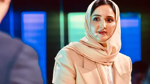 Ebtesam Almazrouei en una imagen de su perfil de X.