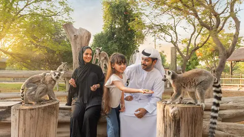 Una imagen del Dubai Safari Park. (Dubai Media Office)