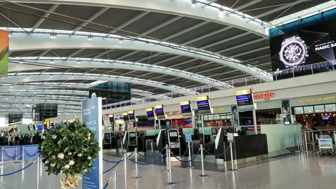 Aeropuerto de Londres-Heathrow. (EL CORREO)