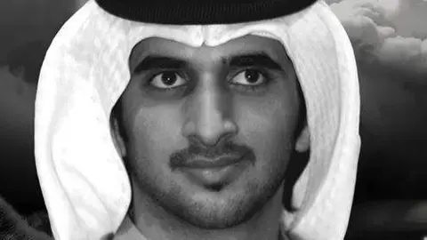 Una captura de pantalla del vídeo difundido por el jeque Hamdan en recuerdo de su hermano fallecido. (Instagram)