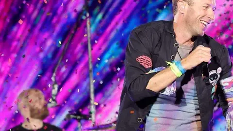 Miembroas de la banda británica de rock Coldplay. (X)