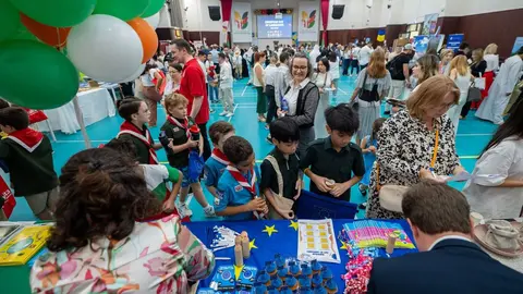 Un momento de la celebración del Día Europeo de las Lenguas. (WAM)